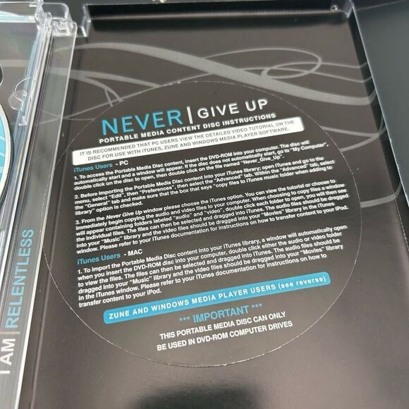 Never Give Up Joyce Meyer 4 DVDs , Workbook, Media Player Disk. No Hardback Boo - Picture 6 of 10